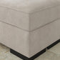High Profile Chair & Ottoman Living Room Set