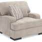 High Profile Chair & Ottoman Living Room Set