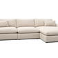 Siena 3-Piece Modular Sectional with Chaise