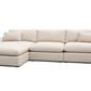 Siena 3-Piece Modular Sectional with Chaise