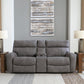 Next-Gen DuraPella Power Reclining Sectional Loveseat with Console