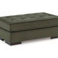 Caspian-Town Oversized Accent Ottoman