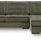 Caspian-Town Sectional with Chaise
