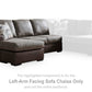 Castille Way Sectional with Chaise