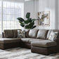 Castille Way Sectional with Chaise