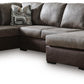 Castille Way Sectional with Chaise