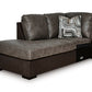 Castille Way Sleeper Sectional with Chaise