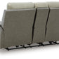 WhipLash Power Reclining Loveseat with Console
