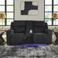 Forest Lake Power Reclining Loveseat with Console