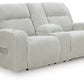 Forest Lake Power Reclining Loveseat with Console