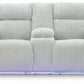 Forest Lake Power Reclining Loveseat with Console
