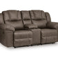 Lowilla Reclining Loveseat with Console