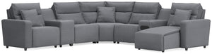 Modmax II Power Reclining Sectional with Chaise and Audio System