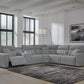 Modmax Reclining Sectional with Console