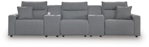 Modmax II Power Reclining Sectional with Consoles