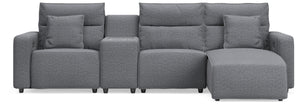 Modmax II Reclining Sectional with Chaise and Console
