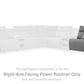 Modmax Power Reclining Sectional with Chaise