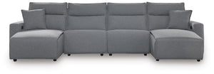 Modmax II Reclining Sectional with Double Chaise