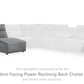 Modmax Power Reclining Sectional with Chaise