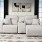 Modmax II Power Reclining Sectional with Chaise and Console