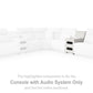 Modmax II Power Reclining Sectional with Audio Consoles