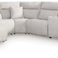 Modmax II Power Reclining Sectional with Chaise and Console