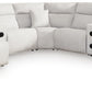 Modmax II Power Reclining Sectional with Chaise and Audio Consoles