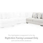 Misty-Lakes Sectional with Chaise