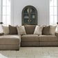 Camellia-Court Sectional with Chaise