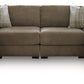 Camellia-Court Double Chaise Sectional
