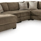 Camellia-Court Sectional with Chaise