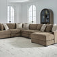 Camellia-Court Sectional with Chaise