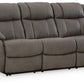 First Base Reclining Sofa