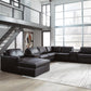 Modmax II Sectional with Chaise and Audio Consoles