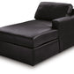 Modmax II Sectional with Chaise and Storage Consoles