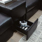 Modmax II Sectional with Chaise and Storage Consoles
