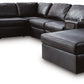 Modmax II Sectional with Chaise and Audio Consoles