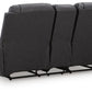 Mackmenville Reclining Loveseat with Console