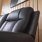 Mackmenville Reclining Loveseat with Console