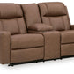 Mackmenville Reclining Loveseat with Console