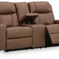 Mackmenville Reclining Loveseat with Console
