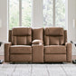 Mackmenville Reclining Loveseat with Console