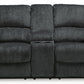 Draycoll Power Reclining Loveseat with Console