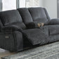 Draycoll Power Reclining Loveseat with Console