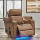 Lorrenton Power Glider Recliner with Audio System