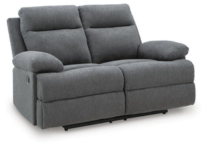Side-Swipe Reclining Loveseat