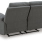 Side-Swipe Reclining Loveseat