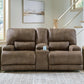 Beckley Place Power Reclining Loveseat with Console