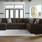 Midnight-Madness 4-Piece Sectional with Chaise