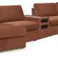 Modmax 5 Piece Sectional with Audio Console